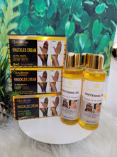 Load image into Gallery viewer, Gluta Master Best Kunkles Cream 2 In 1 Kunkles Cream For Dark Spots Dark Kunkles and whitening oil