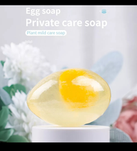 Load image into Gallery viewer, Natural Organic Collagen Egg Soap Collagen Soap Handmade Whitening /brightening Face Soap