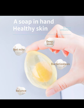 Load image into Gallery viewer, Natural Organic Collagen Egg Soap Collagen Soap Handmade Whitening /brightening Face Soap