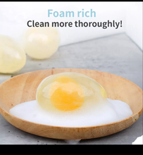 Load image into Gallery viewer, Natural Organic Collagen Egg Soap Collagen Soap Handmade Whitening /brightening Face Soap