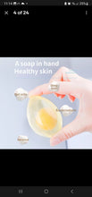 Load image into Gallery viewer, Natural Organic Collagen Egg Soap Collagen Soap Handmade Whitening /brightening Face Soap