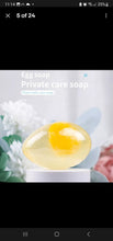 Load image into Gallery viewer, Natural Organic Collagen Egg Soap Collagen Soap Handmade Whitening /brightening Face Soap
