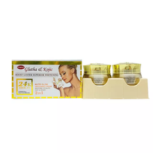 Load image into Gallery viewer, Super whitening 24k gold day and night beauty cream Glutathion and Kojic.