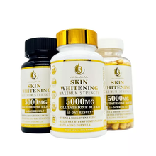 Load image into Gallery viewer, Glutathione Whitening Pills - 60 Capsules 5000mg Glutathione - Effective Skin Li