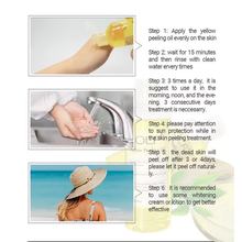 Load image into Gallery viewer, Orange Peeling Lotion Body Whitening Cream Lightening Brightening joint dark oil