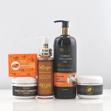 Load image into Gallery viewer, Ailke carrot collagen whitening set