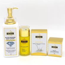Load image into Gallery viewer, Gluta Diamond body lotion for damaged skin, stretch marks sunburns whitening /brightening the skin set(4pieces)