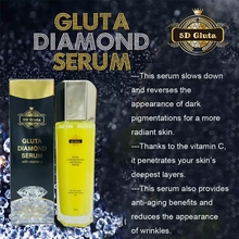 Load image into Gallery viewer, 5D Gluta Diamond Serum With Vitamin C Remove Dark spots Brightening clear your skin,even your skin tone,pimples acne,sunburn remover