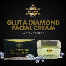 Load image into Gallery viewer, Gluta Diamon Whitening and Anti-Aging ,wrinkles face Cream. Removes dark spots, age spot, Pimples, acne scars face cream