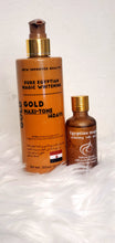 Load image into Gallery viewer, Pure Egyptian gold maxi tone body lotion 300ml + pure Egyptian whitening serum