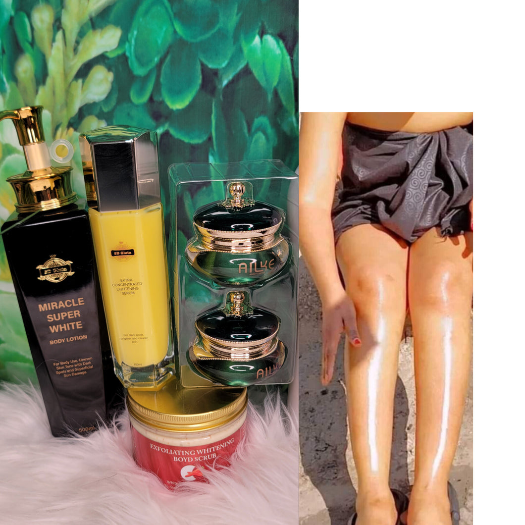 Super Strong Whitening Body Cream Set