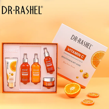 Load image into Gallery viewer, Dr Rashel Vitamin C Brightening and Anti-Aging 5 in 1 Set
