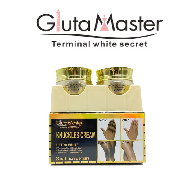 Gluta Master Terminal White Secret Knuckles ultralight white lightening. 2 in 1