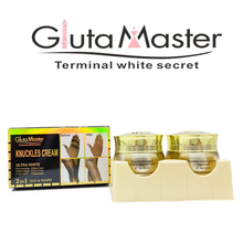 Load image into Gallery viewer, Gluta Master Terminal White Secret Knuckles ultralight white lightening. 2 in 1
