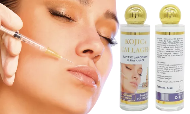 Kojic & collagen super brighten whitening serum for dark spot,wrinkle,anti-aging