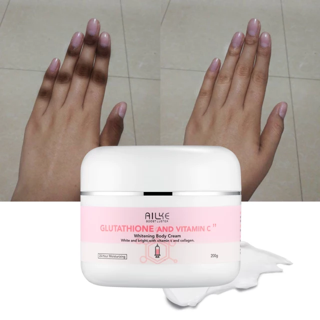 Ailke Whitening Body cream with Glutathione and Vitamin C