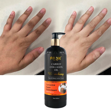 Load image into Gallery viewer, Moisturizing carrot oil Face and body  luxury collagen whitening lotion
