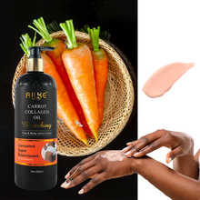 Load image into Gallery viewer, Moisturizing carrot oil Face and body  luxury collagen whitening lotion
