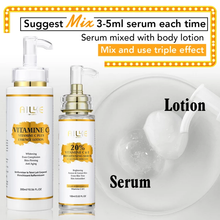 Load image into Gallery viewer, 100% orginal ailke vitamin c set,lotion,serum,face cream
