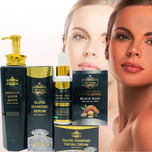 Load image into Gallery viewer, Miracle super white set,for whitening,even the skin tone,dark spot,sun damage,acne pimples.
