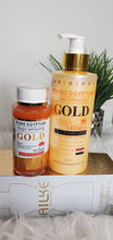 Load image into Gallery viewer, pure egyptian whitening magic gold whitening lotion and serum
