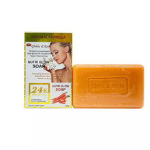 Load image into Gallery viewer, 24k Gold Nutri Glow soap with 150000 pro glutathione Tablets  for a younger you
