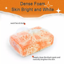 Load image into Gallery viewer, Ailke organic dark spot papaya Brightening soap acne scars face and kojic acid whitening soap
