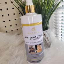 Load image into Gallery viewer, Whitening lotion with papaya and vitamin c for dark spots, knuckle,dull skin,
