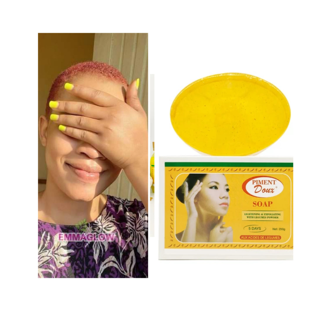 Piment Doux whitening /brighten, removes blemishes pigment scar sunburn pimples