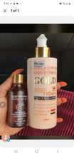 Load image into Gallery viewer, 2 In 1 Pure Egyptian GOLD whitening lotion 300ml authentic purec!!!
