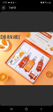 Load image into Gallery viewer, Dr Rashel Vitamin C moisturizing and anti Aging Skin Care 5 Pieces Set Original.
